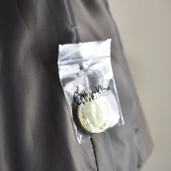 Calvin Klein Blazer Brown 22W NEW - Picture 7 of 8